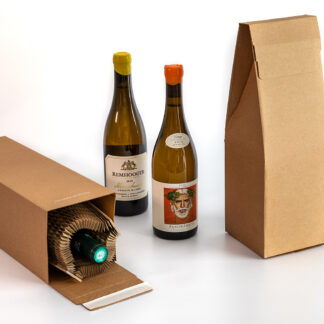 Flexi-Hex Single Bottle Pinch Top Box Kit - £1.02 per box & sleeve combined