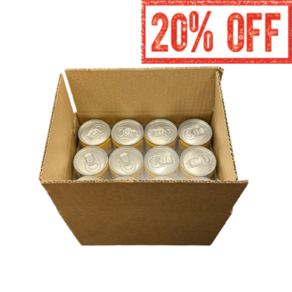 12 250ml Slim Can Boxes - 220 x 165 x 145mm