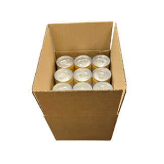 12 250ml Double Wall Slim Can Boxes - 215 x 162 x 135mm