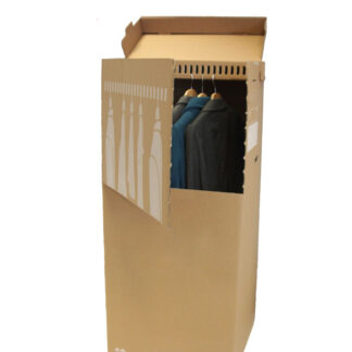 Cardboard Wardrobe - Fully Recyclable