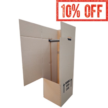 Wardrobe Boxes with Hanging Rails