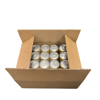 24 250ml Double Wall Slim Can Boxes - 325 x 215 x 135mm