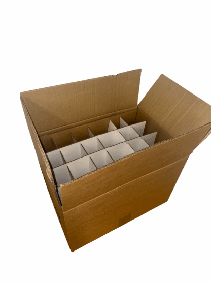 24 x 330ml Bottle Boxes – Double Wall (390 x 270 x 240mm) - Image 2